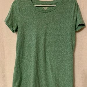 Heather green T-shirt